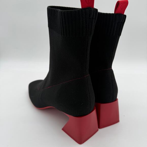 Vivaia Regina Pro Arch Relief Water RPT Comfort Red Heeled Boots Black 9-9.5 - Picture 6 of 11